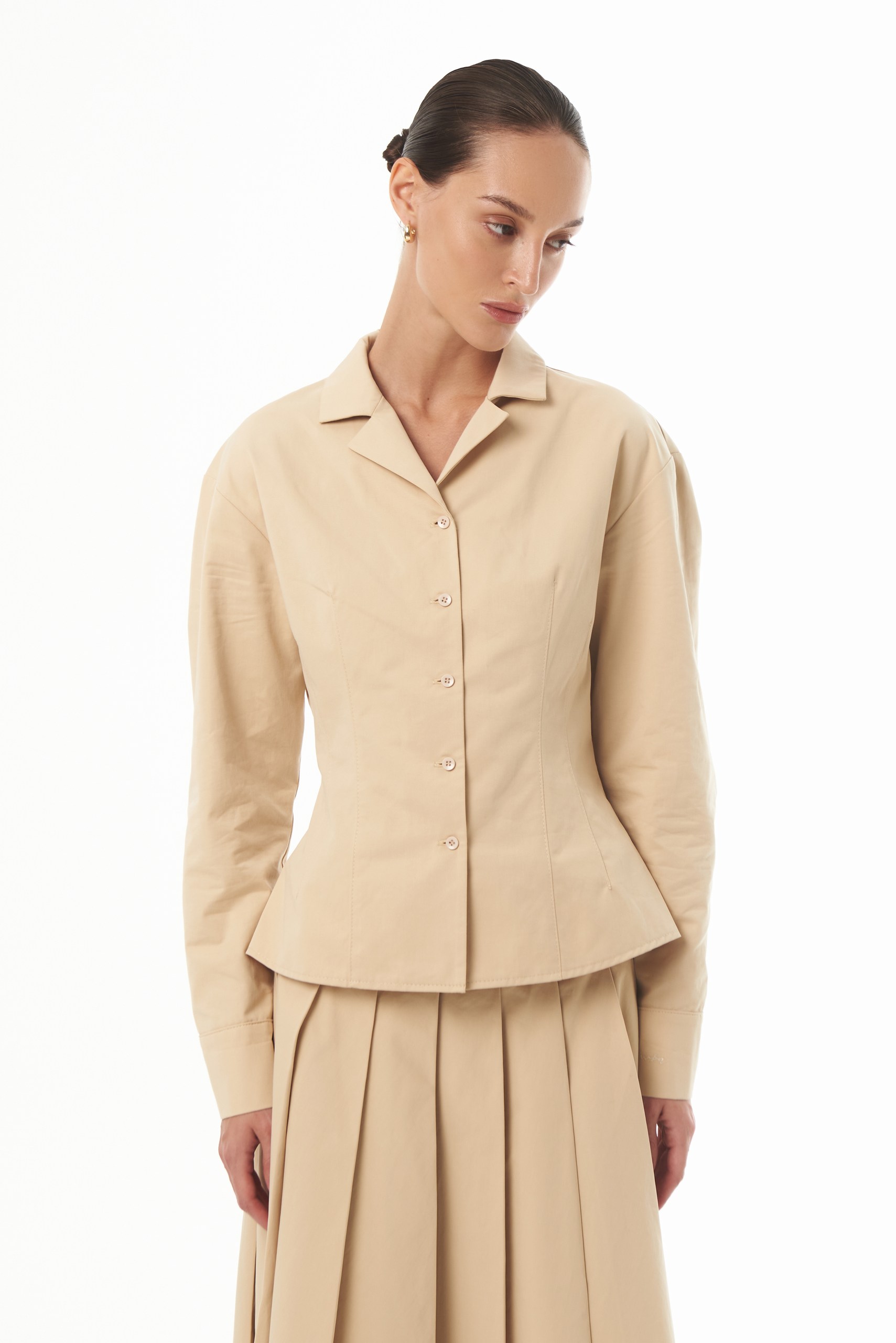 Рубашка "Woman" (Рубашка "Woman"(БЕЖЕВЫЙ,M)) Рубашка "Woman" (Рубашка "Woman"(БЕЖЕВЫЙ,M))