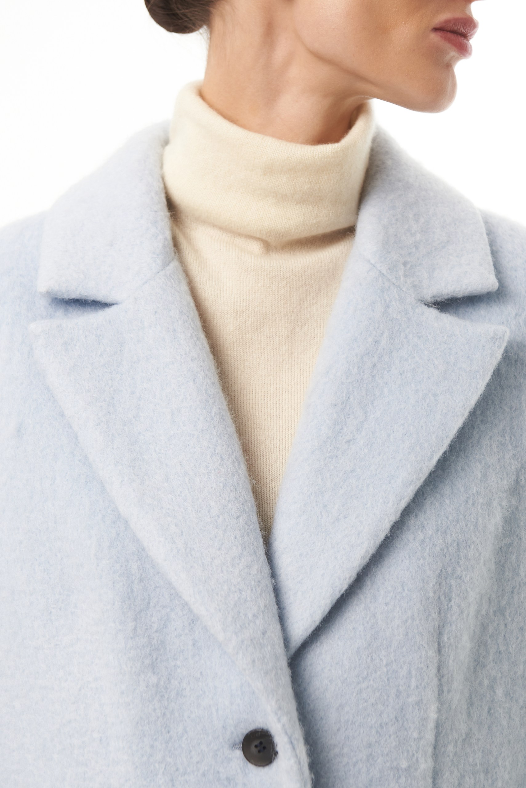 Пальто "Hug you" (Пальто "Hug you" (ONESIZE, НЕБЕСНЫЙ))