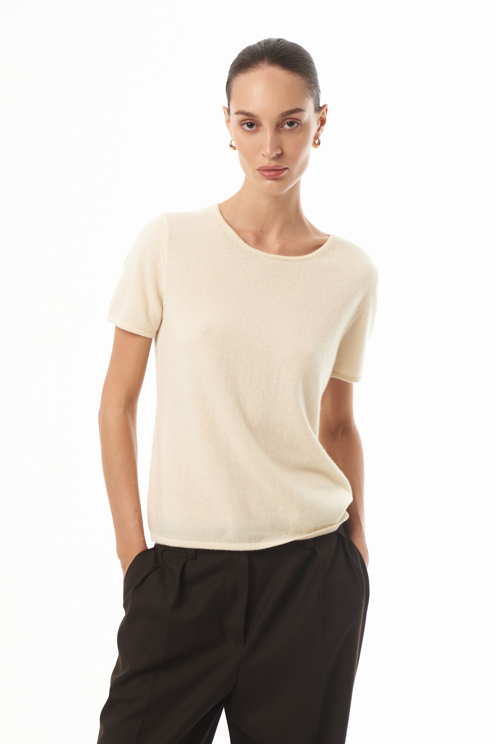 Футболка "Soft" - МОЛОЧНЫЙ, S