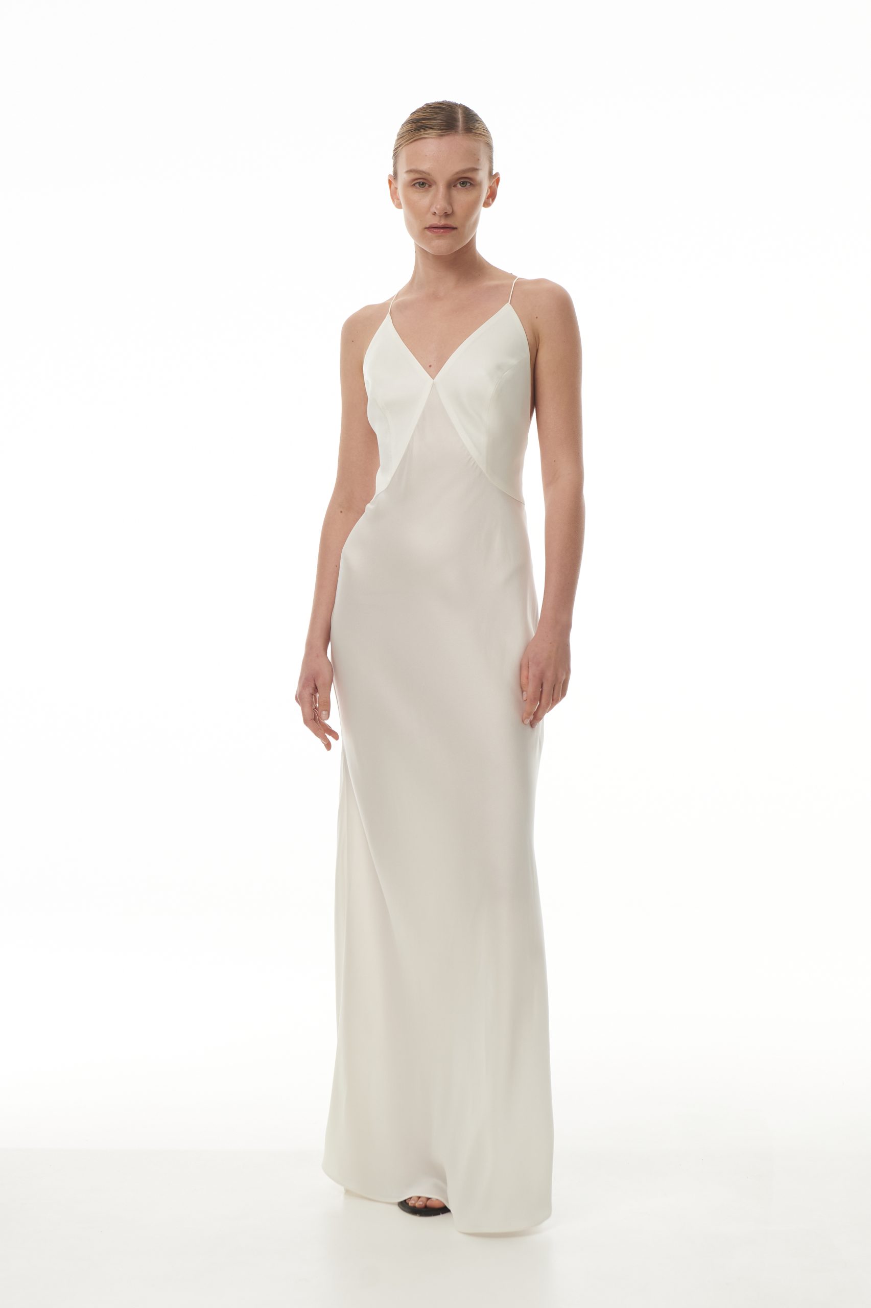 Платье комбинация "Лепесток" - МОЛОЧНЫЙ, XS Платье комбинация "Лепесток" - МОЛОЧНЫЙ, XS