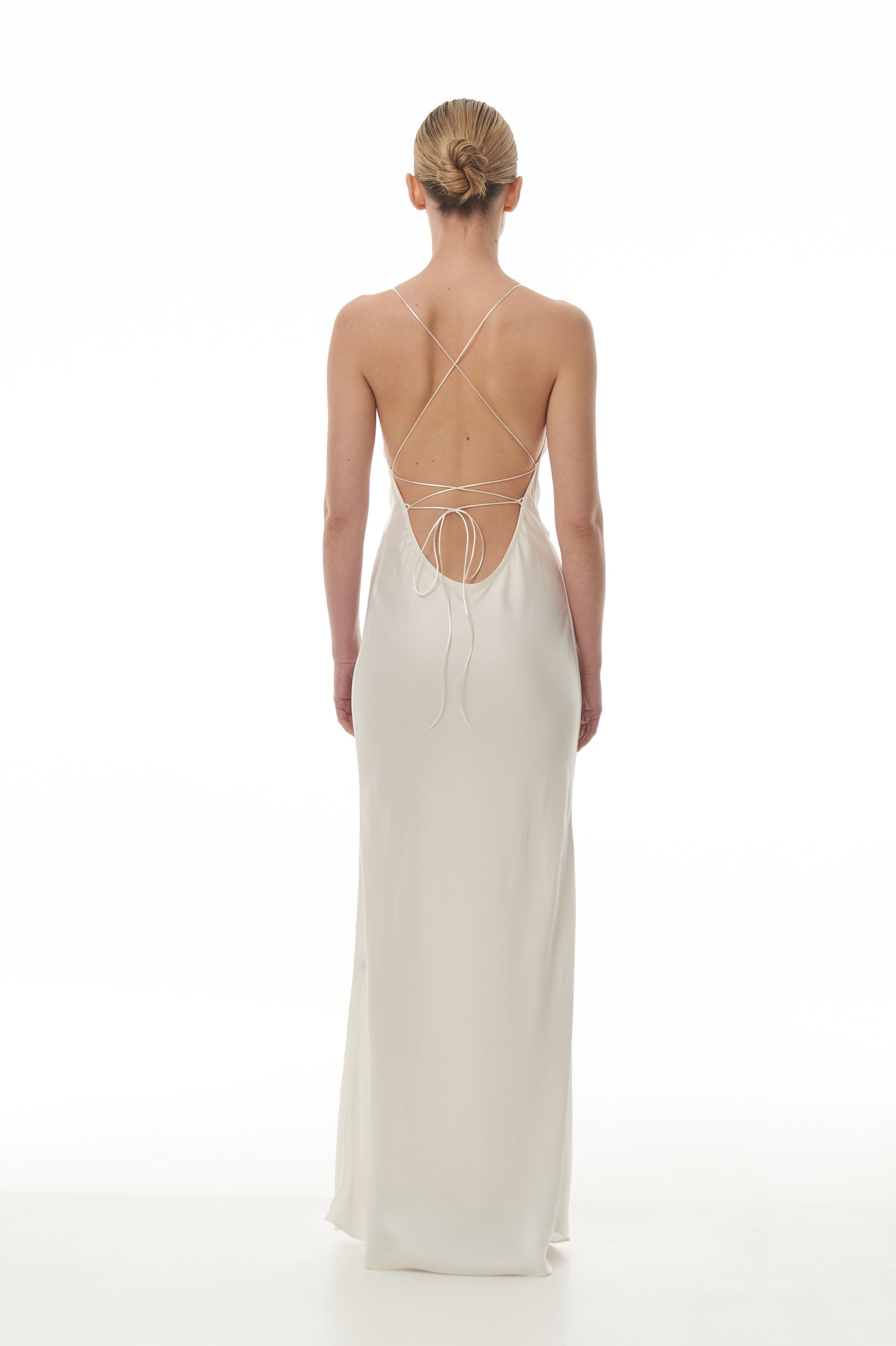 Платье комбинация "Лепесток" - МОЛОЧНЫЙ, XS Платье комбинация "Лепесток" - МОЛОЧНЫЙ, XS