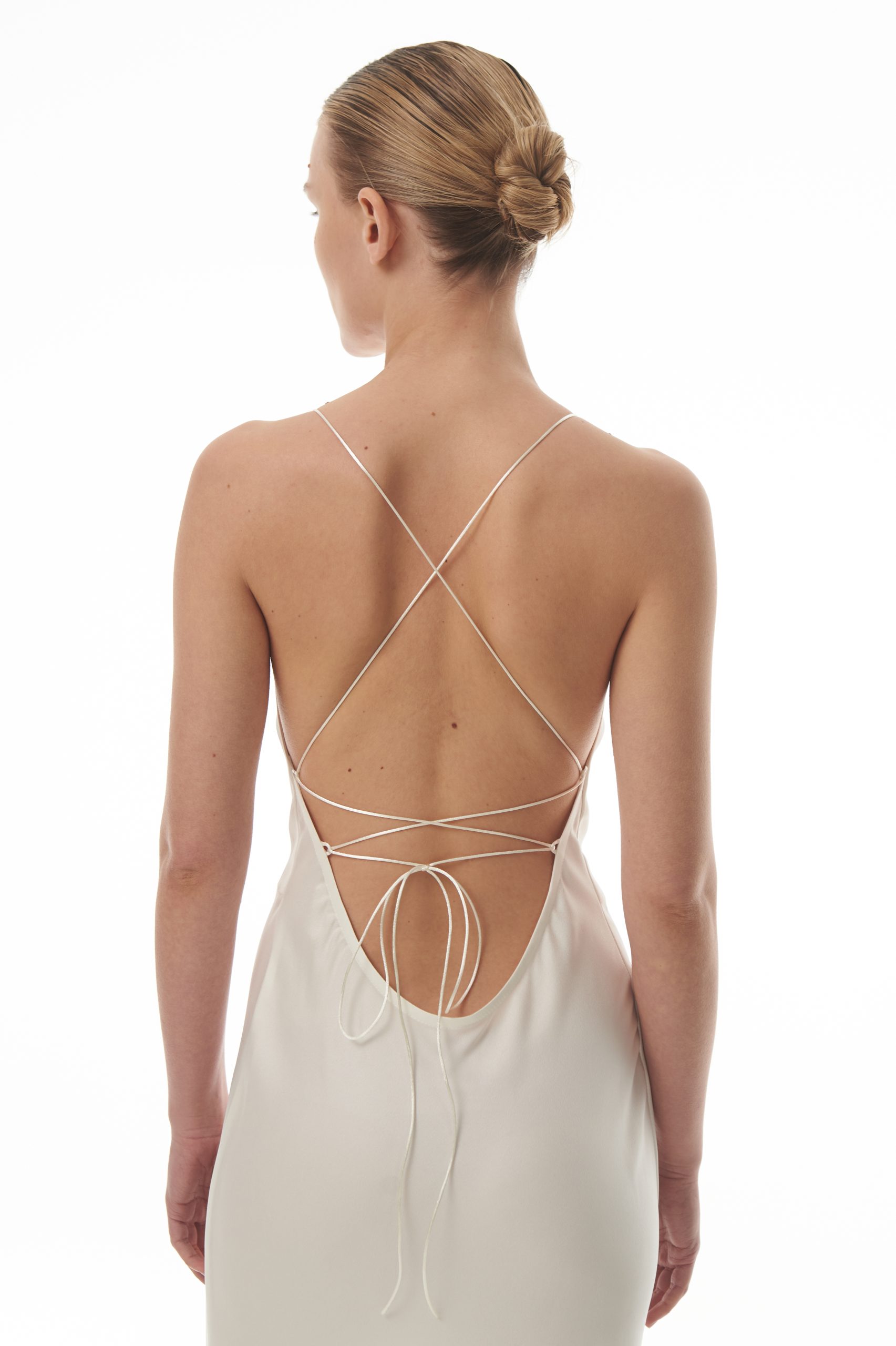 Платье комбинация "Лепесток" - МОЛОЧНЫЙ, XS Платье комбинация "Лепесток" - МОЛОЧНЫЙ, XS