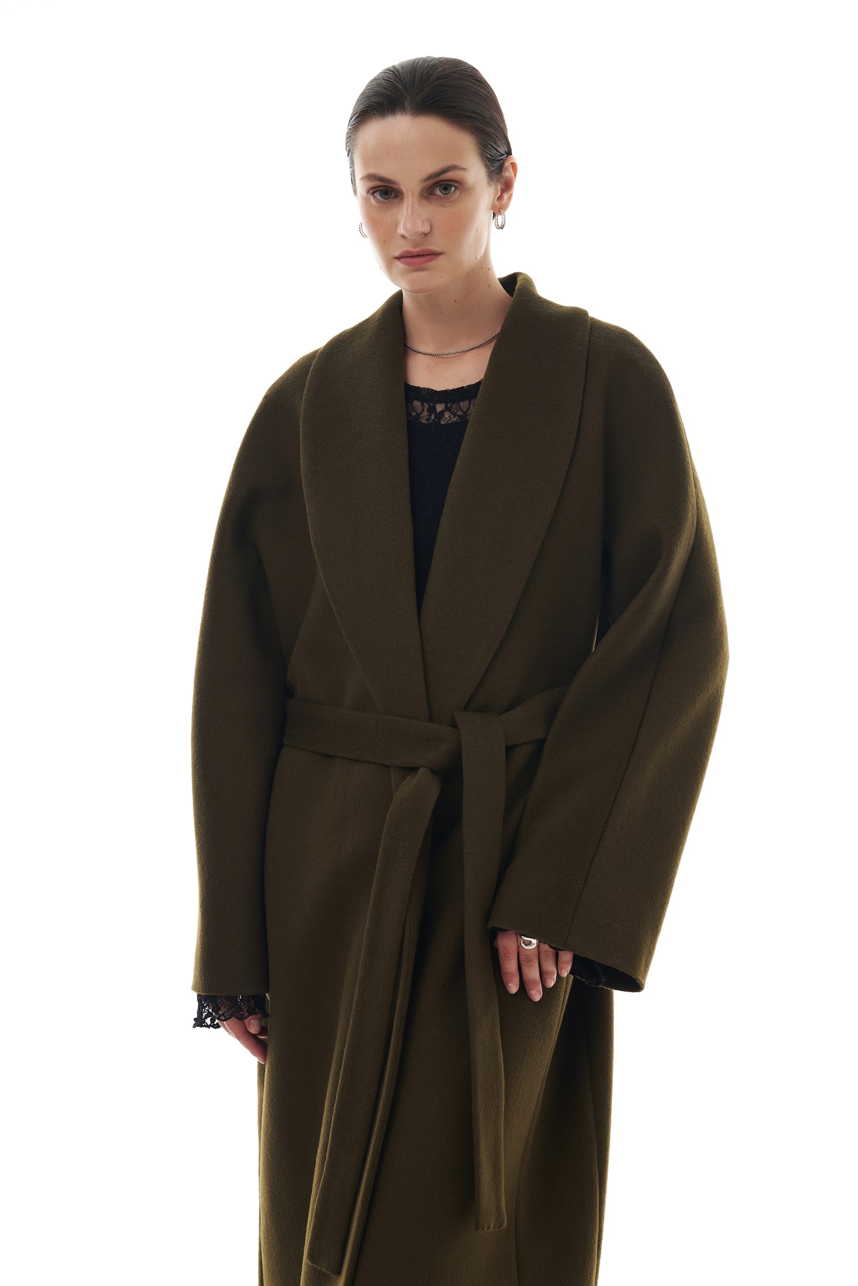 Пальто "Around" (Пальто "Around"(ЗЕЛЕНЫЙ,ONE SIZE))