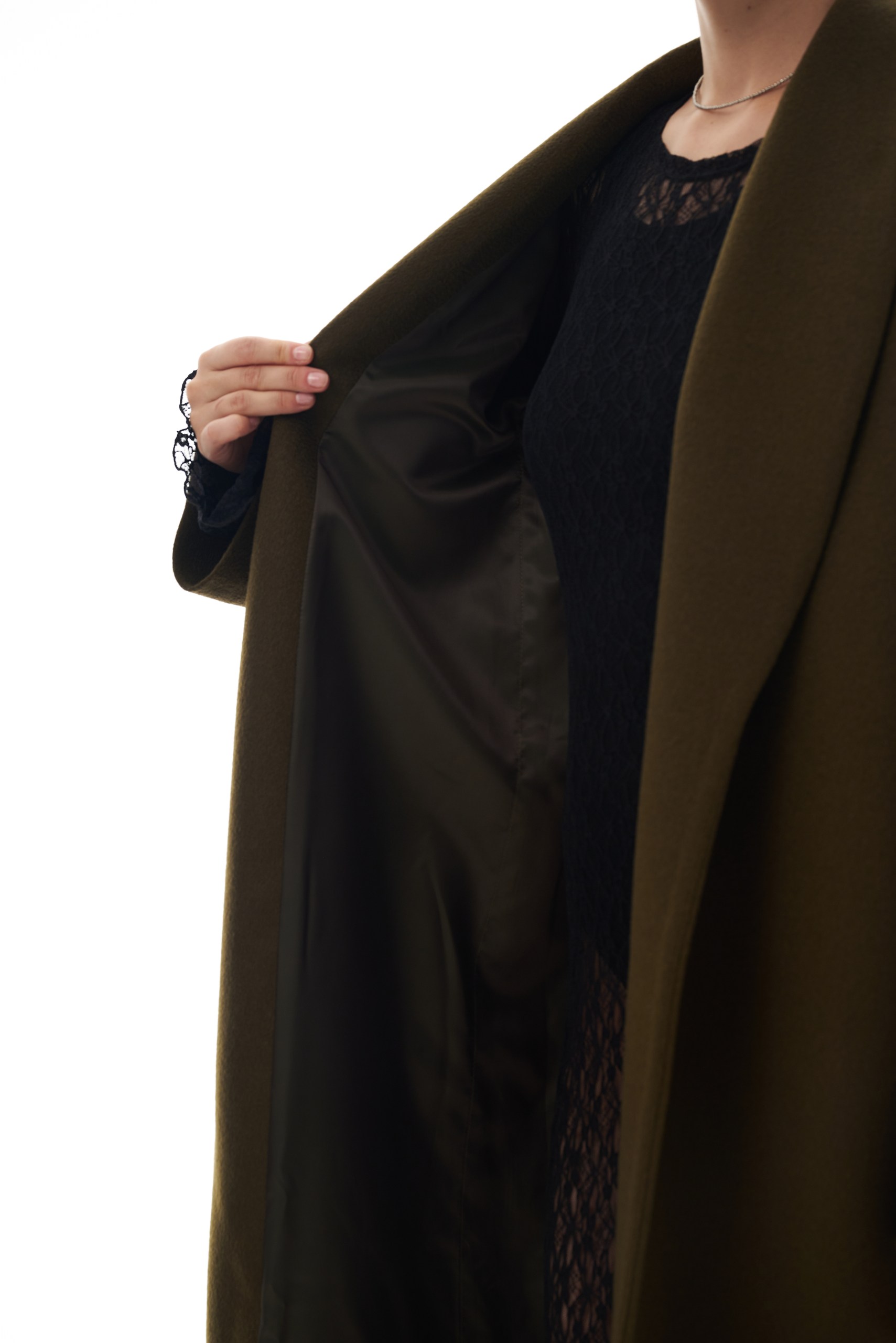 Пальто "Around" (Пальто "Around"(ЗЕЛЕНЫЙ,ONE SIZE))