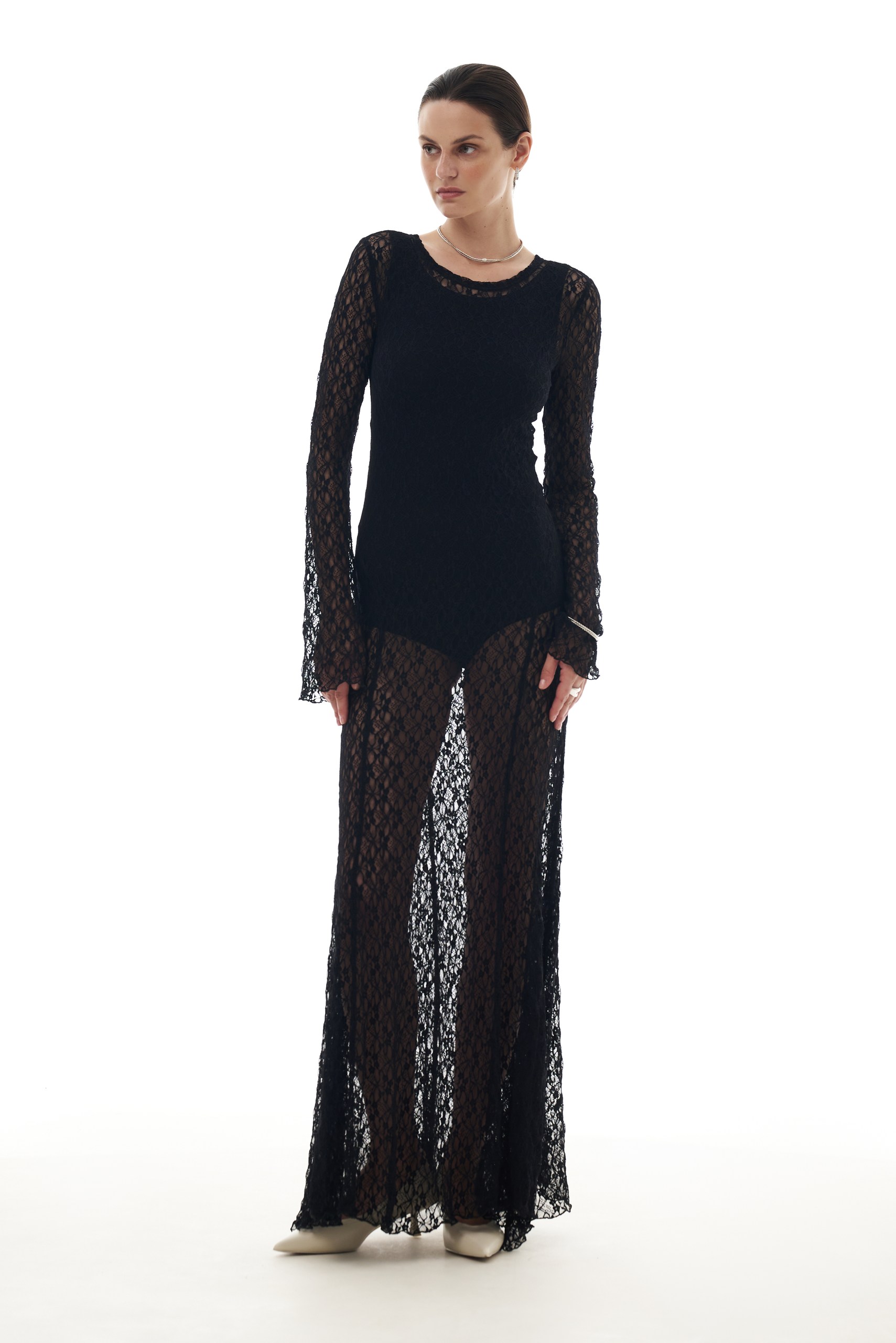 Платье "Graсe" - ЧЕРНЫЙ, S-M