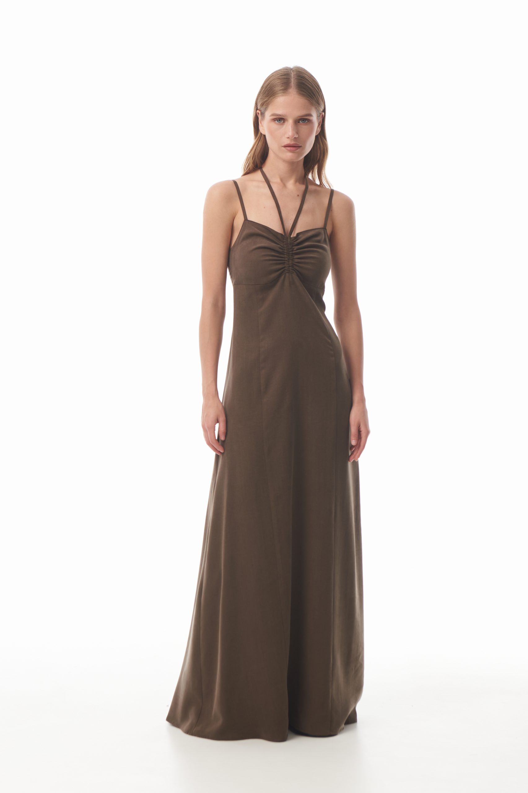 Платье "Sunshine" - ШОКОЛАД, S Платье "Sunshine" - ШОКОЛАД, S