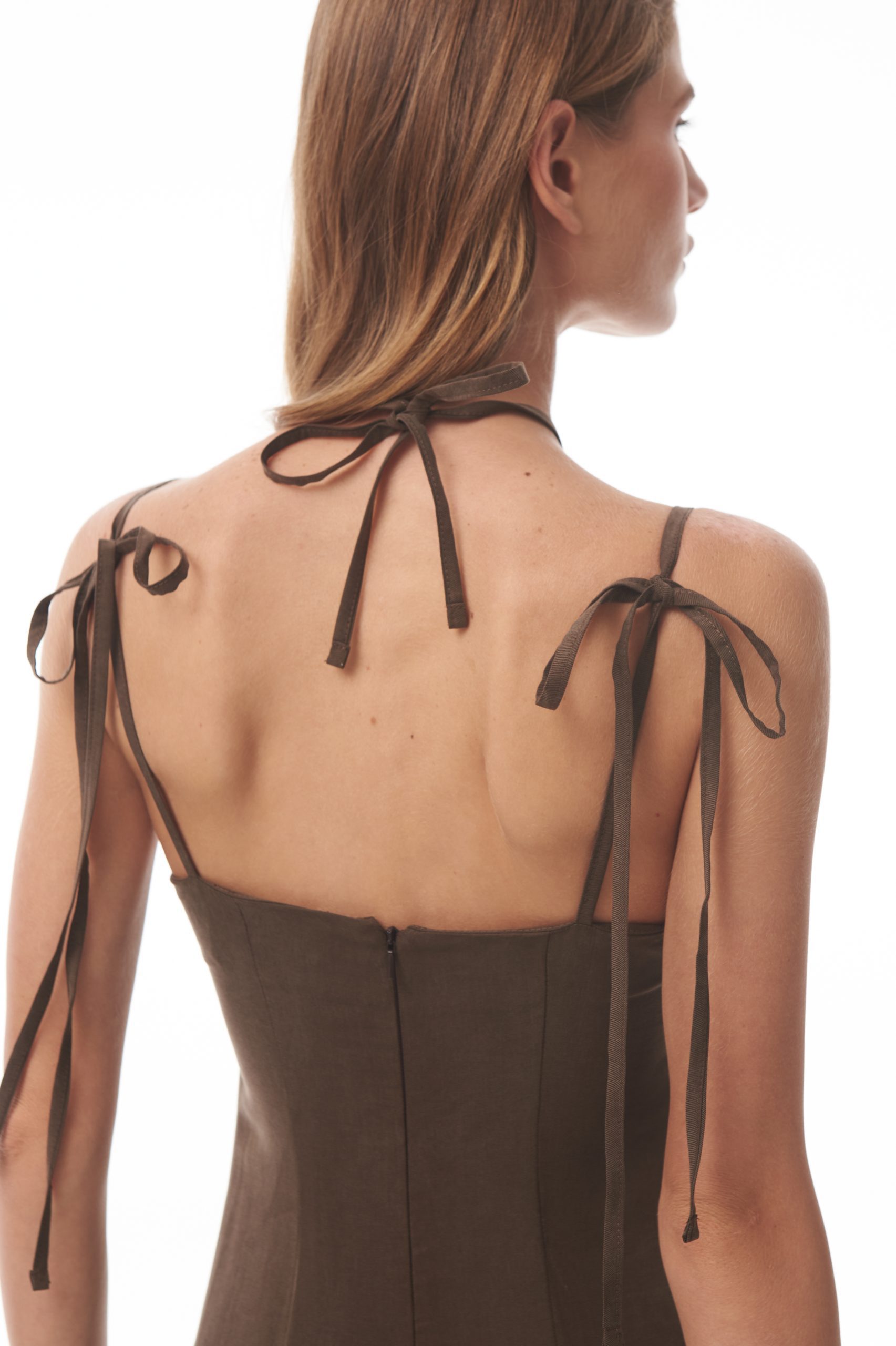 Платье "Sunshine" - ШОКОЛАД, S Платье "Sunshine" - ШОКОЛАД, S