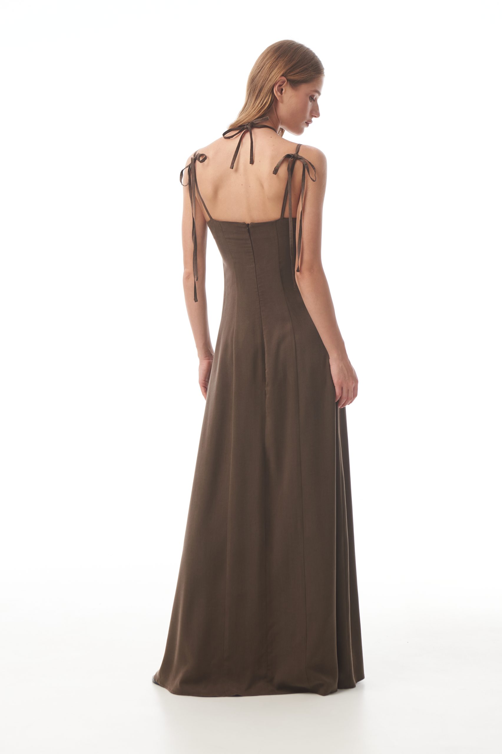 Платье "Sunshine" - ШОКОЛАД, S Платье "Sunshine" - ШОКОЛАД, S