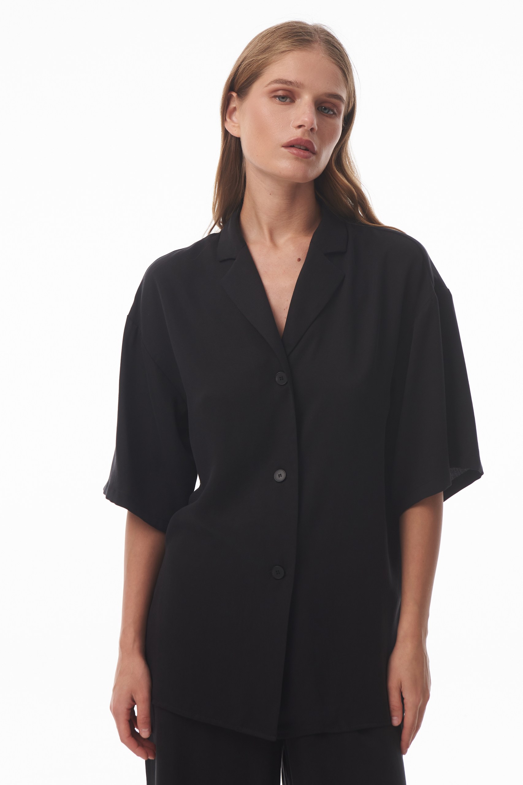 Рубашка "Wave" - ЧЕРНЫЙ, ONE SIZE