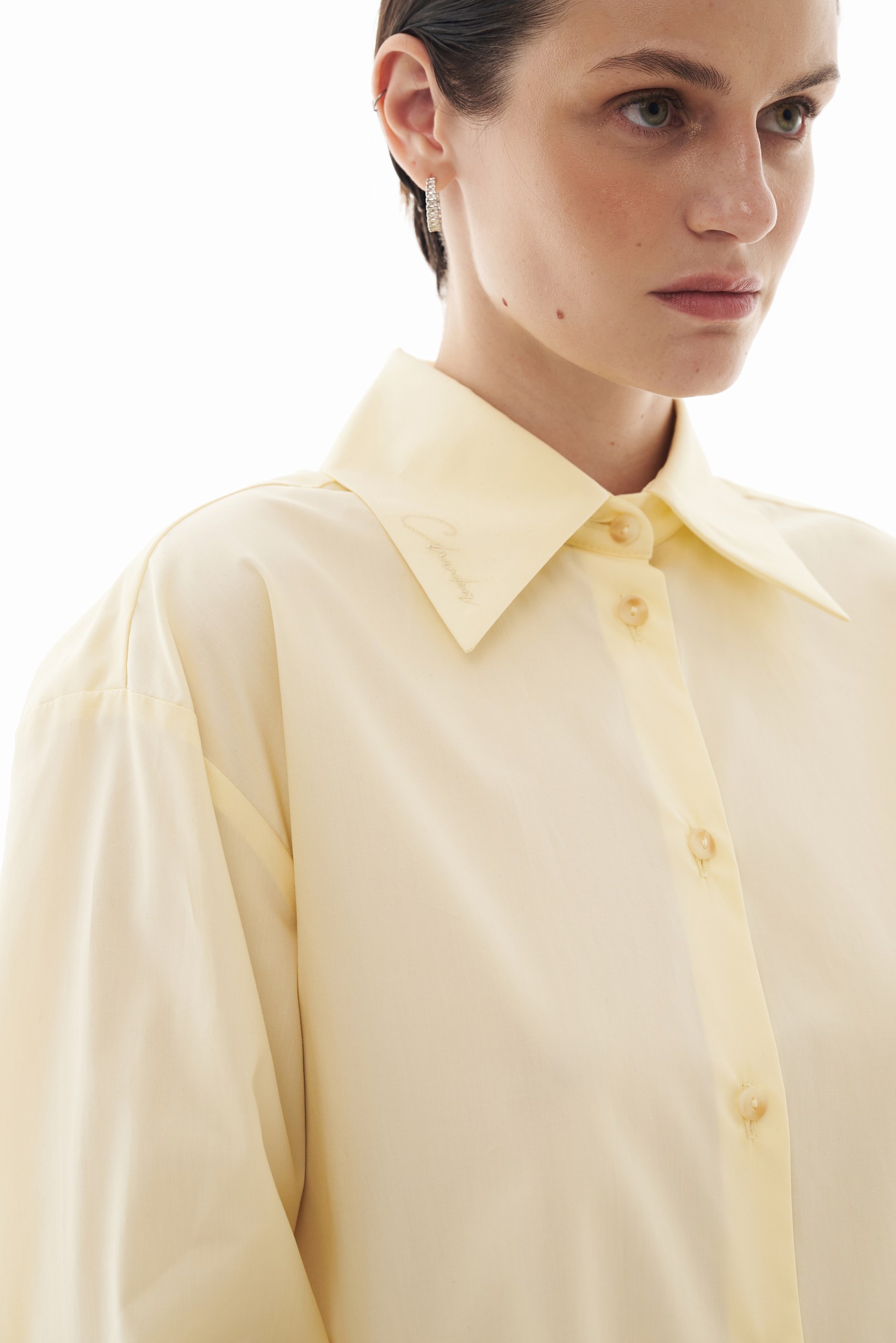 Рубашка «Гладиолусы» (Рубашка «Гладиолусы» (ЛИМОННЫЙ,ONE SIZE))