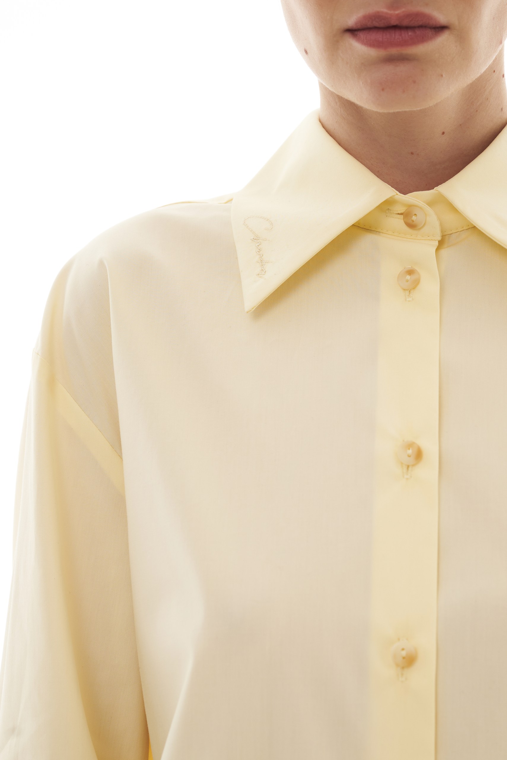 Рубашка «Гладиолусы» (Рубашка «Гладиолусы» (ЛИМОННЫЙ,ONE SIZE))