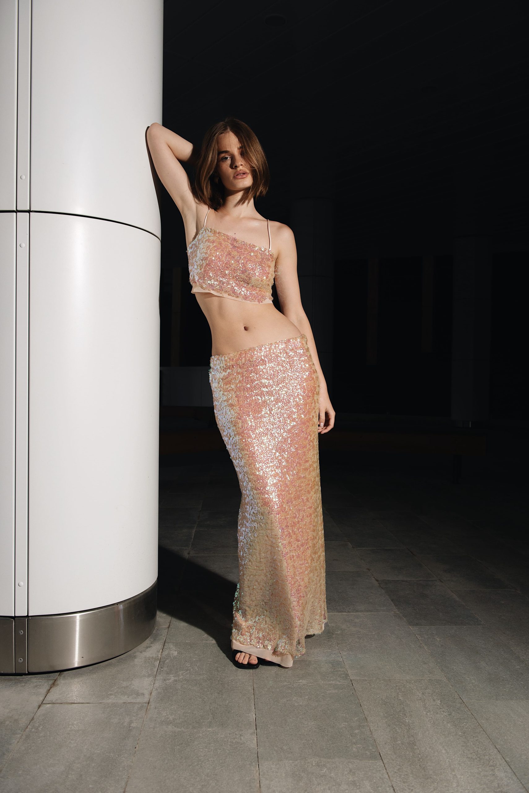 Топ из пайеток - ЗОЛОТО, 42-44