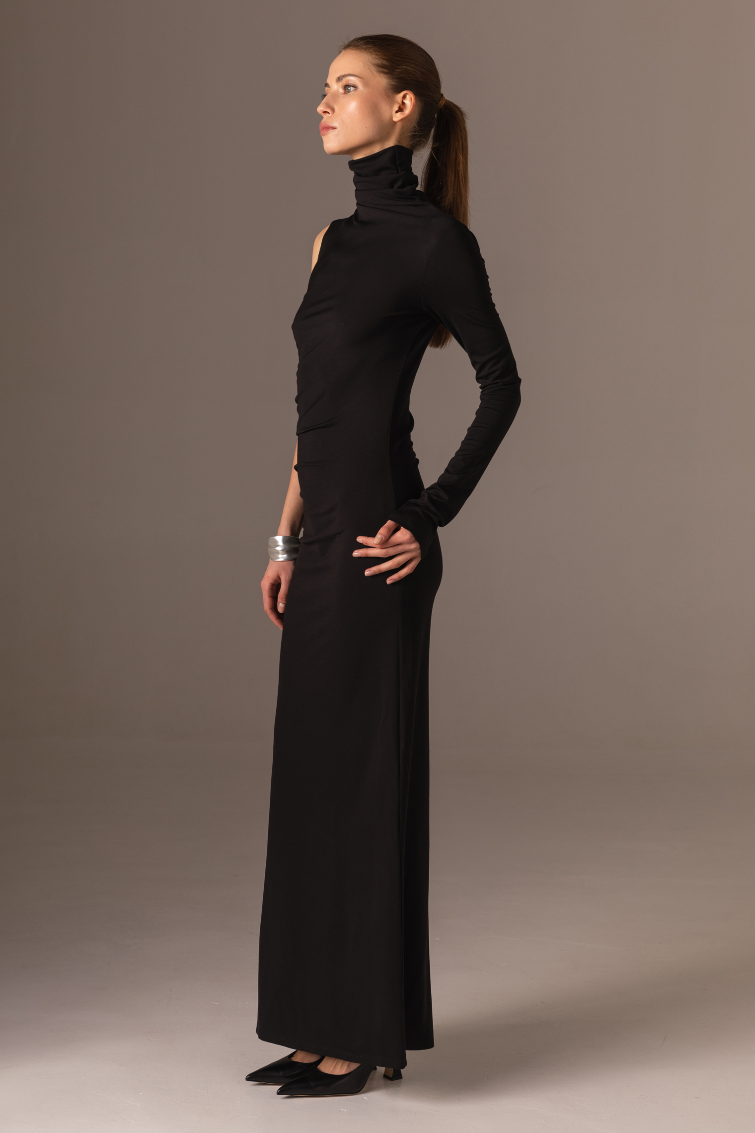 Платье "Night walk" (Платье "Night walk" (48, ЧЕРНЫЙ))