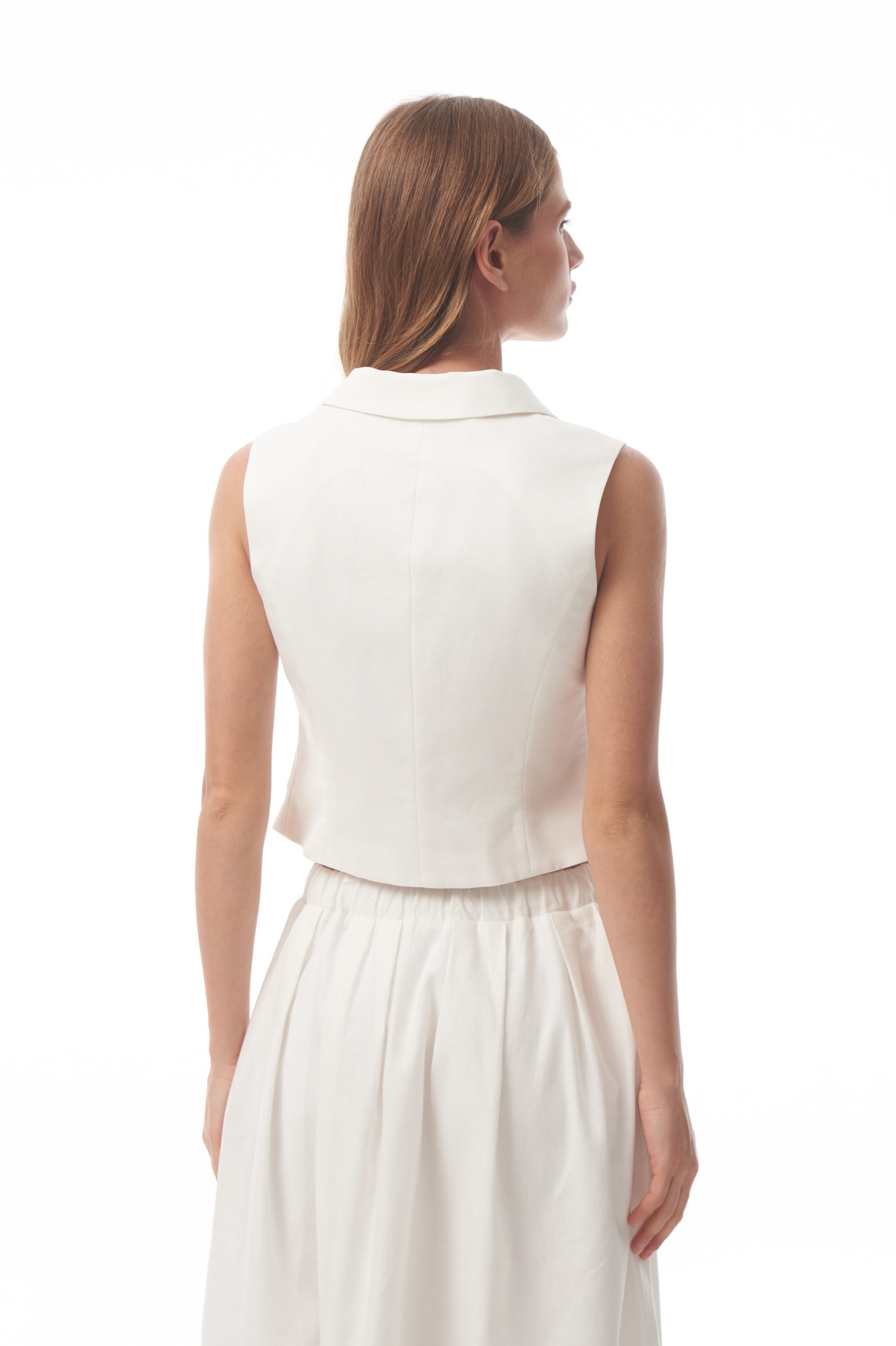 Жилет "Lovely day" (Жилет "Lovely day"(БЕЛЫЙ,S))