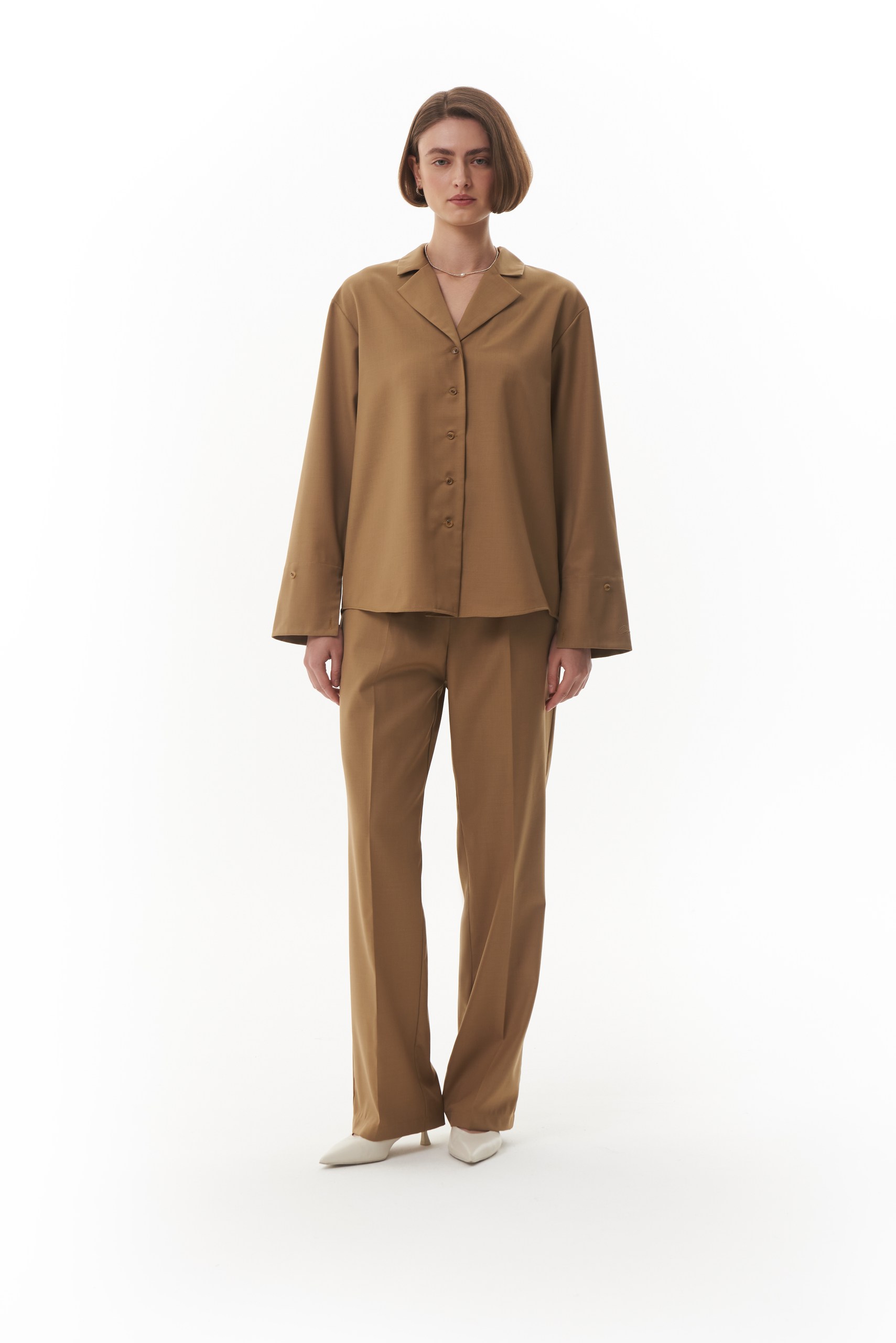 Рубашка "Monaco" (Рубашка "Monaco"(ПЕСОЧНЫЙ,ONE SIZE)) Рубашка "Monaco" (Рубашка "Monaco"(ПЕСОЧНЫЙ,ONE SIZE))