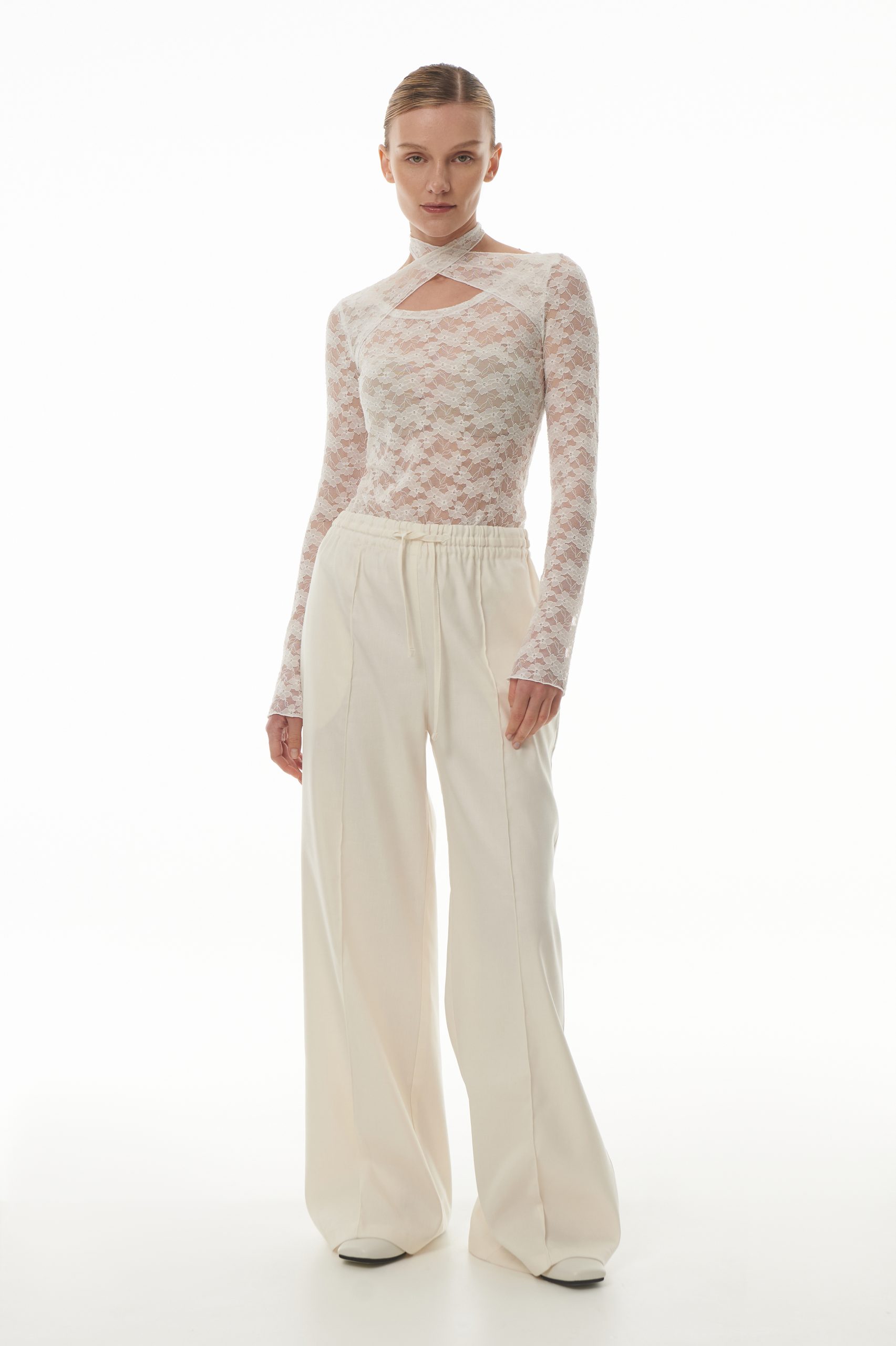 Лонгслив "Прикосновение" (Лонгслив "Прикосновение"(БЕЛЫЙ,S))