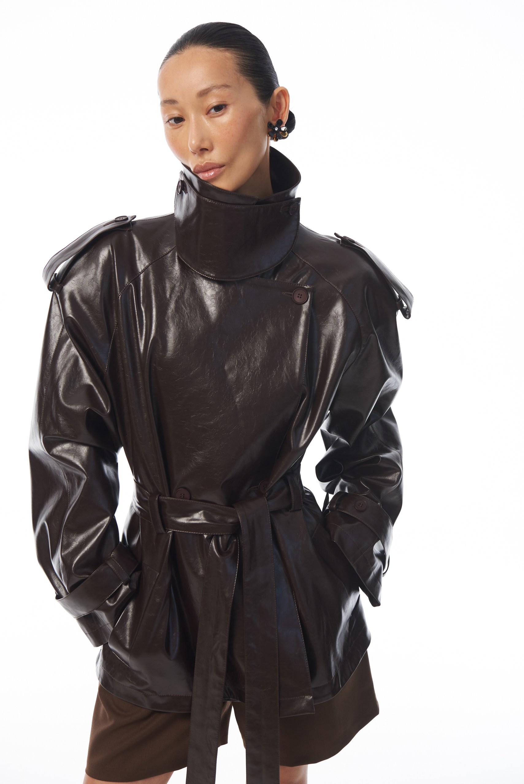 Тренч "Dark Amber"