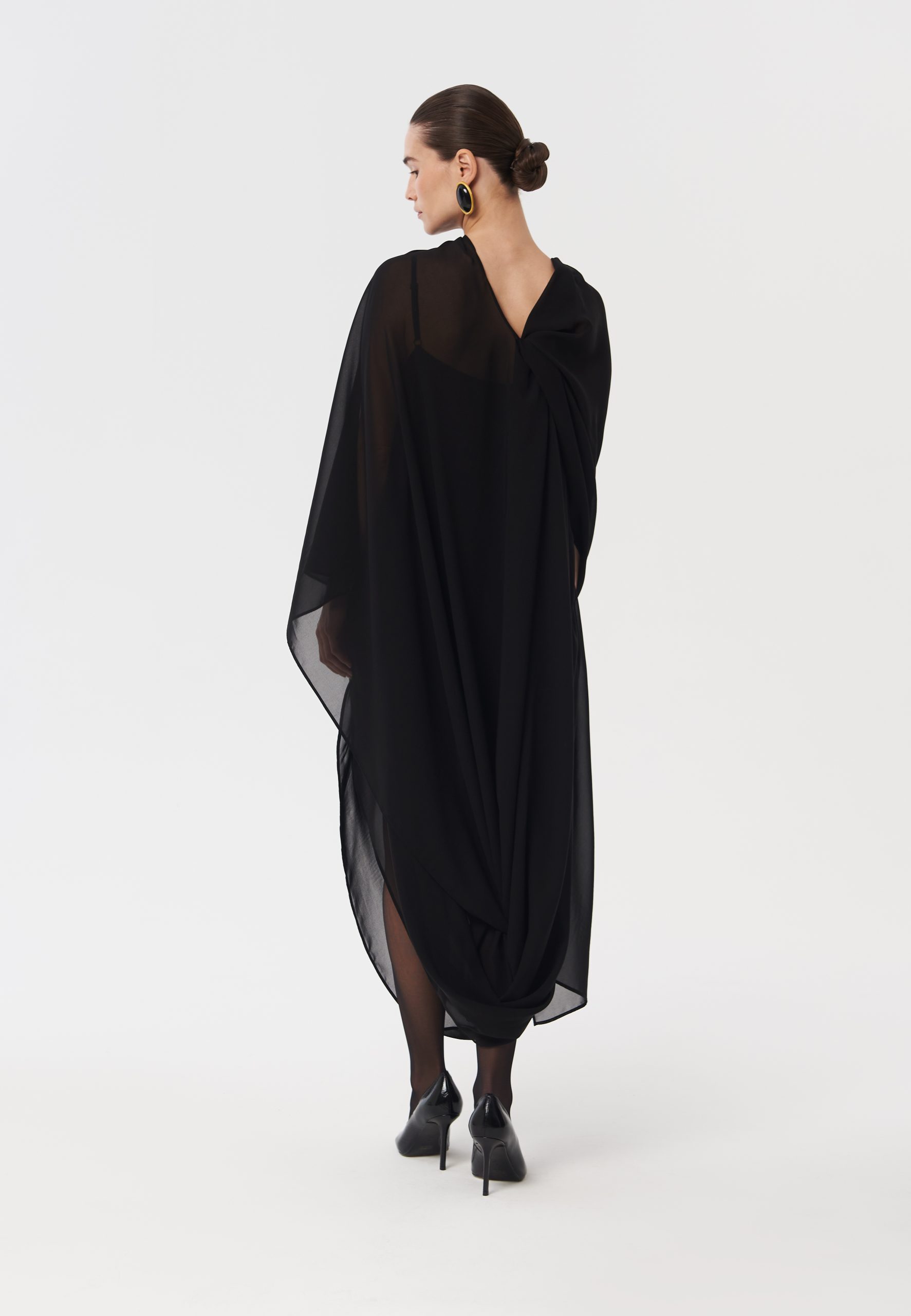 Топ-накидка «Black Swan»