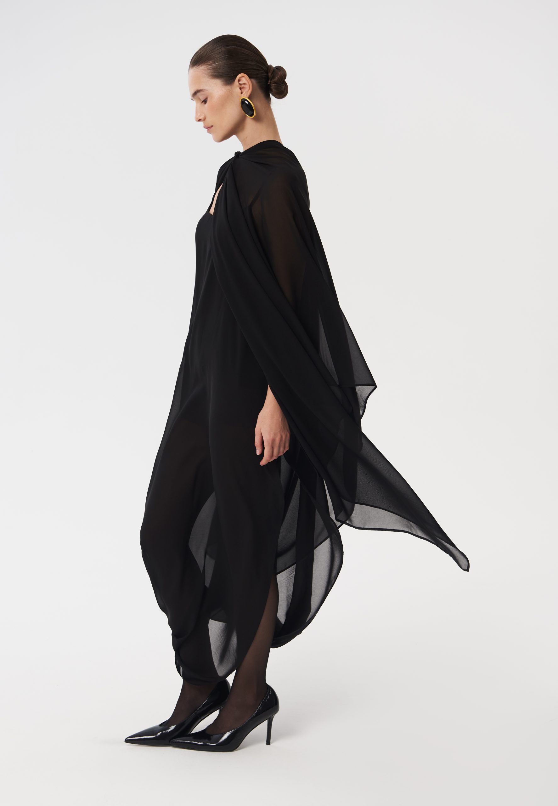 Топ-накидка «Black Swan»